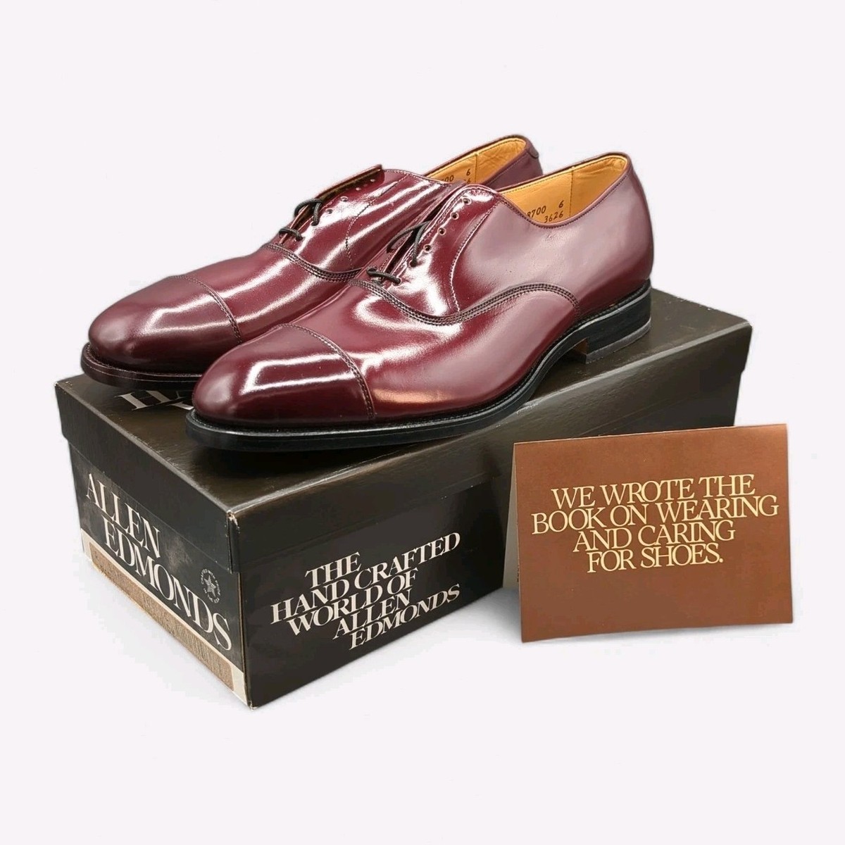 Allen Edmonds Park Avenue Cap-Toe Oxford Made In USA 
