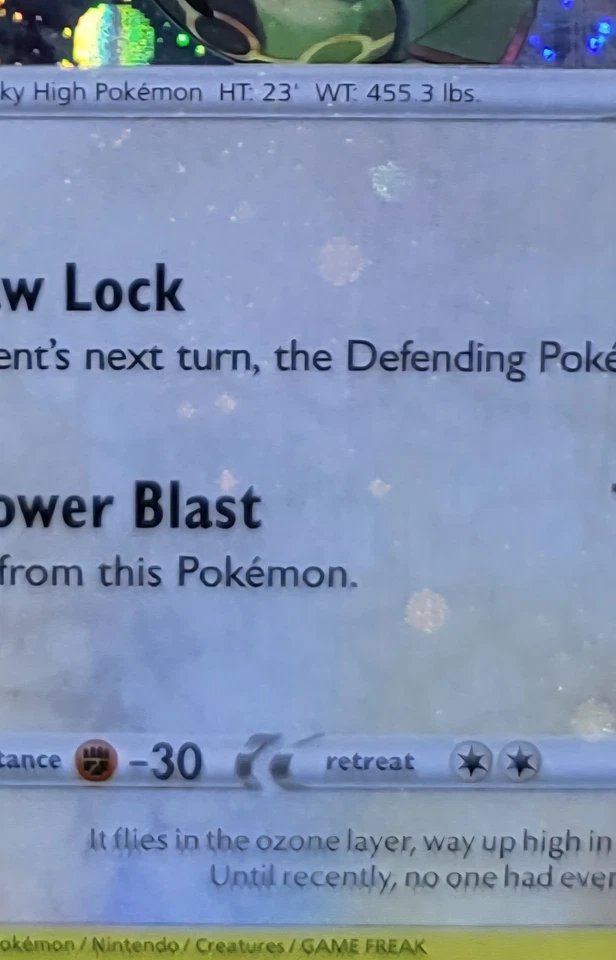 Pokemon Rayquaza Black Star Promo SWSH029 Holo Bleed PSA 9 Mint - Image 3 of 3