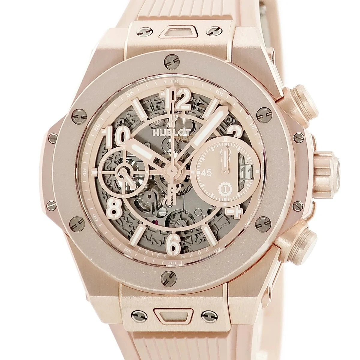 Hublot — Hublot Big Bang Unico Chronograph 441.UP.7320.NR.GIT20 Titanium Rubber #HDW159