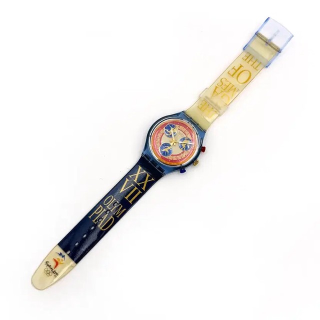 Vintage Swatch Chrono Olympic 1994 'Kalos' Men's Watch