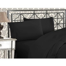 Soft Microfiber California King Bed Sheet Set - Wrinkle Fade Resistant