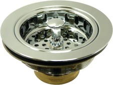 Kingston KBS1001 Kitchen Sink Basket Strainer Polished Chrome