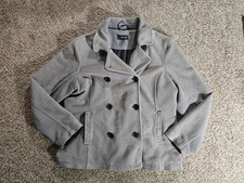 Unisex LARGE 14-16 Lands End Coat Gray