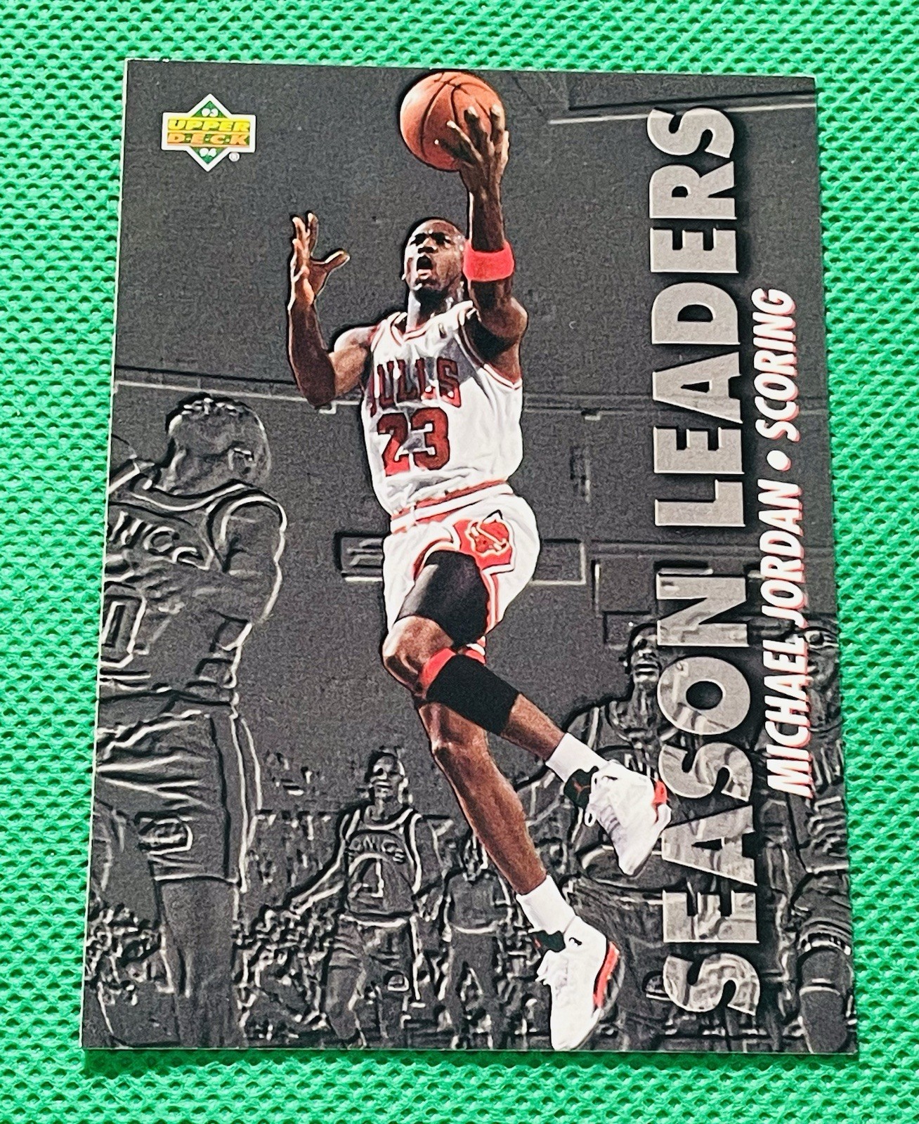 1993-94 Upper Deck - Season Leaders Michael Jordan #166 Scoring Chicago Bulls