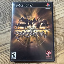 Barbarian - PS2 - CIB + Manual - Registration Card Untested