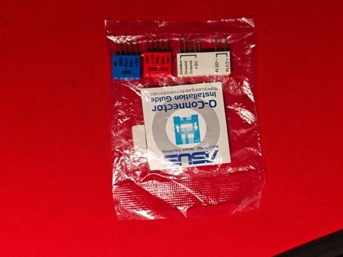 ASUS  Q Connector Kit( Usb +1394+panel) New 12G05100040F