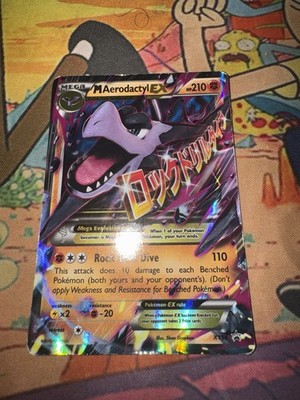 Pokémon TCG - M Aerodactyl EX - Black Star Promo Card XY XY98 Holo - NM