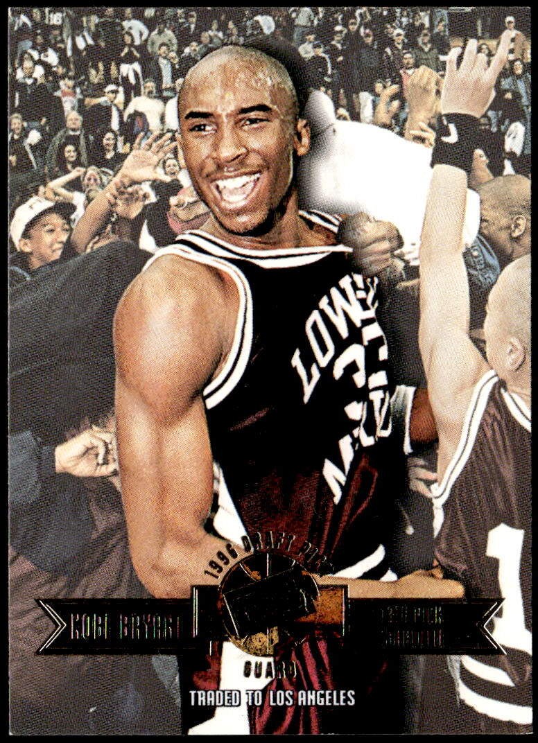 1996 Press Pass #13 Kobe Bryant Rookie F5