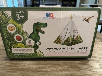 Dinosaur Teepee Tent.  New In Box. Sound Effects And Lights.