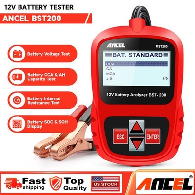 ANCEL BST200 12V 100-1100 CCA Automotive Bad Cell Test Car Battery Load Tester
