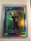 2024 Panini Donruss Optic Rated Rookie Drake Maye #229 Holo Prizm (RC) Excellent
