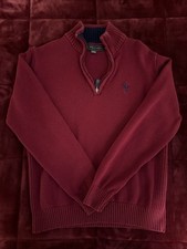 Polo Ralph Lauren Quarter-Zip Sweater Size: S
