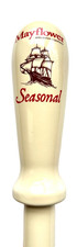 *NEW* MAYFLOUR BREWING - SEASONAL - BEER TAP HANDLE - RARE (CERAMIC)