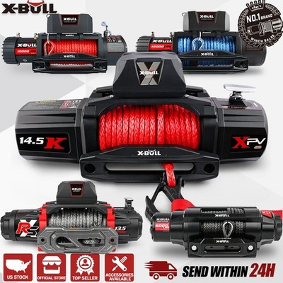 X-BULL Electric Winch 14500LBS 13500LBS 12000LB 12K Winch 12V 4WD 4X4 Car Jeep