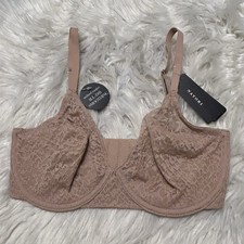 Natori 30DD Bra Brown Pretty Smooth Seamless 734318 Underwire Back Close NEW