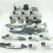 15Pcs OEM Timing Chain Tensioner Kit For Mercedes Benz W205 W222 M276 3.0T 3.5