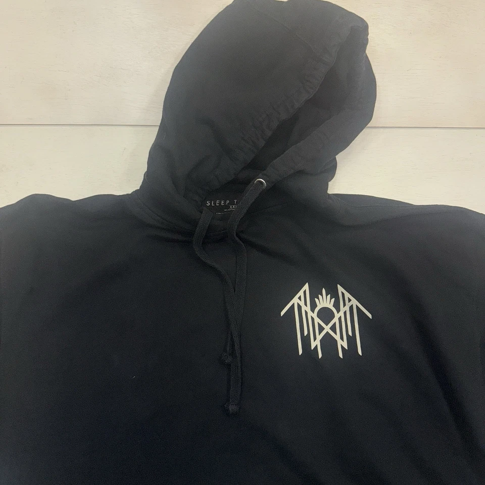 Sudadera con capucha Sleep Token Symbols & Beings para hombre Hot Topic negra con capucha XXL Foto 4 de 4