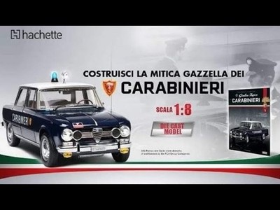 Hachette Alfa Romeo Julia Super De CARABINIERI 1:8 Ersatzteile