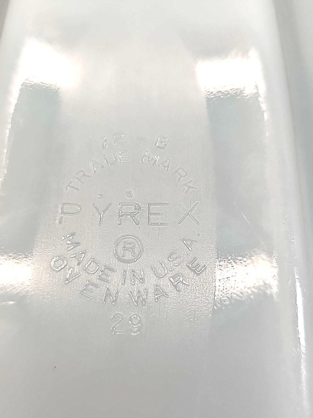 Vintage Pyrex Butter Dish Spring Blossom Crazy Daisy Green Flowers 72B USA Made