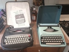  Lot Of 2  Typewriters Vintage Remington Streamliner Portable & Remington 333 thumbnail
