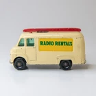 Vintage Matchbox Lesney Series 62 TV Service Van Radio Rentals Insignia