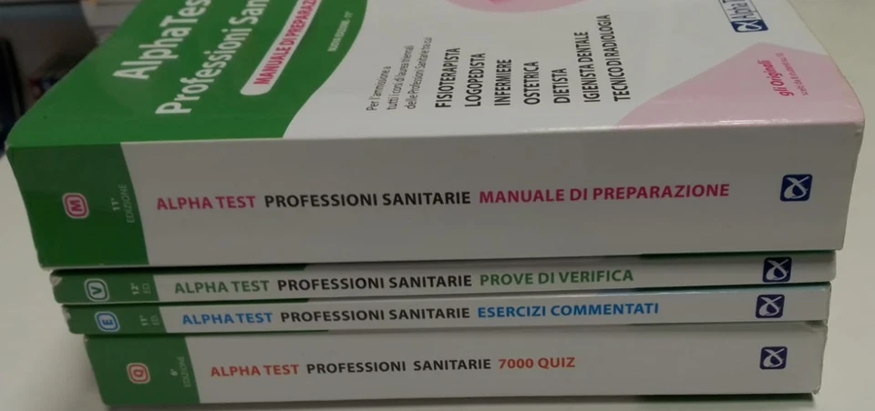 professioni sanitarie - alpha test - set completo - manuale+prove+esercizi+quiz - Immagine 2 di 3