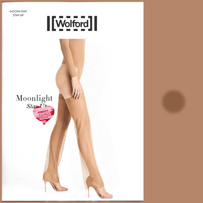 Wolford Moonlight Stay-Up   S   gobi/ honey ... der perfekte Sommerstyle