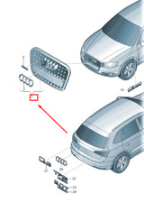 Calandre Audi Q3
