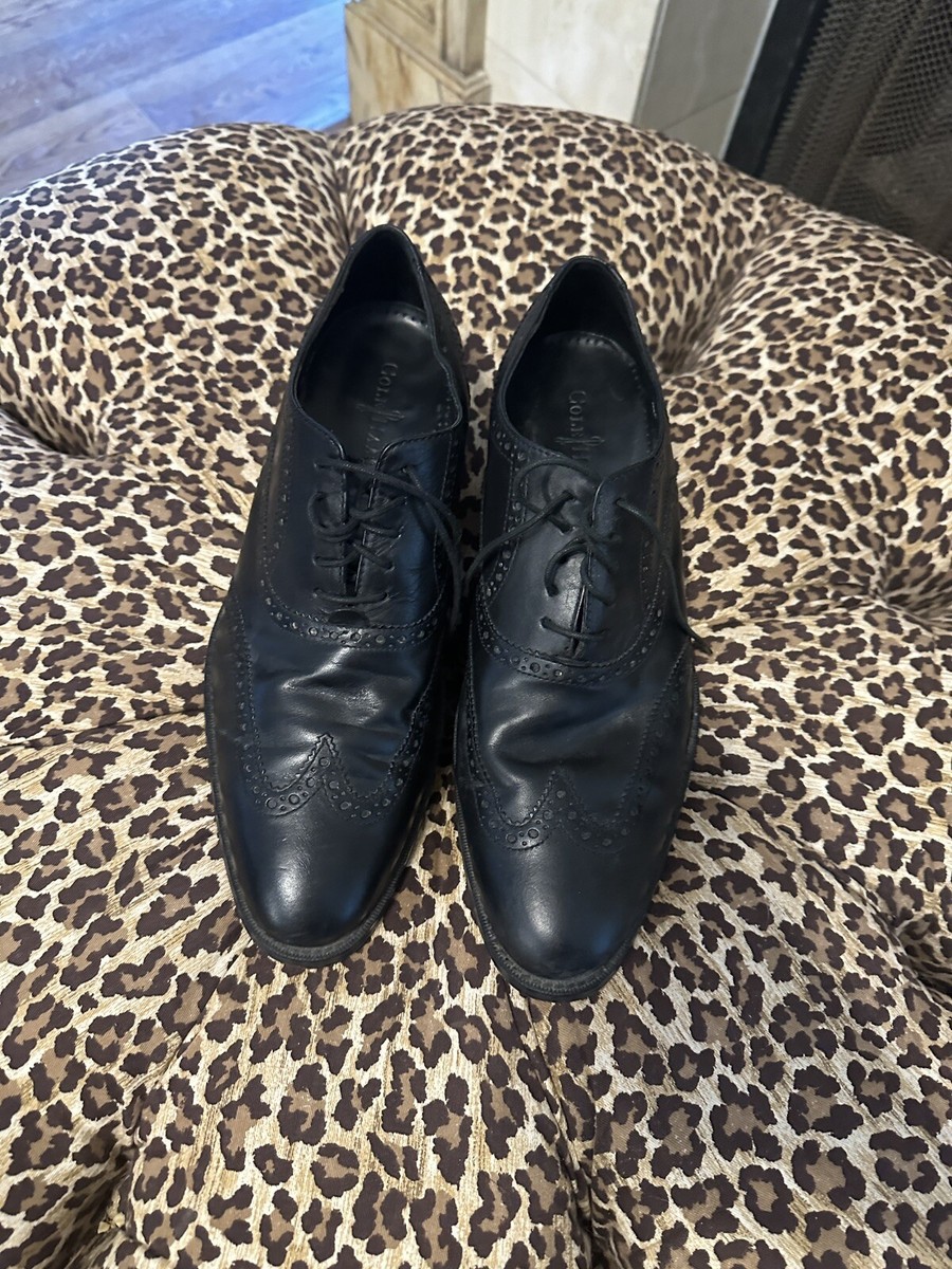 Cole Haan 11 Brogue Wingtip Black Shoes | eBay