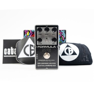 Catalinbread Formula 5F6 Tweed Bassman-style Overdrive Effect Pedal - New