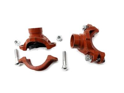 Lot of 2 Victaulic Style Outlet-T Mechanical Joint 2-1/2''x1-1/2'' NEW FREE FAST S