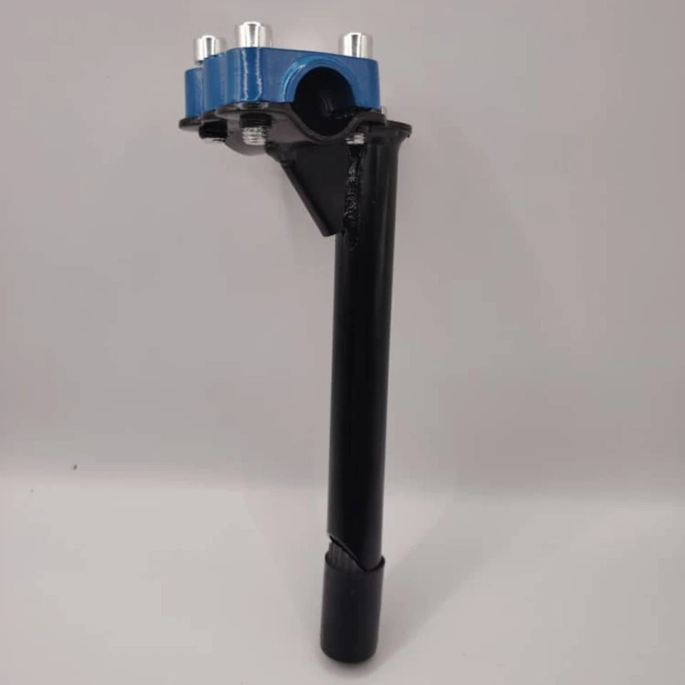 BMX Bicycle Alloy Mallet Stem 22.2 mm New Blue Color - Image 4 of 4