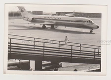 Scandinavian Airplane On The Runway Plane Aircraft Airline Airport Unusual Photo