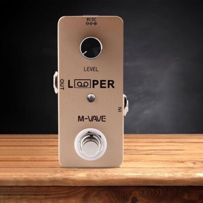 M-VAVE Looper Pedal Loop Pedal Mini Pedal Supports 48k 24bit Recording 9V tp1