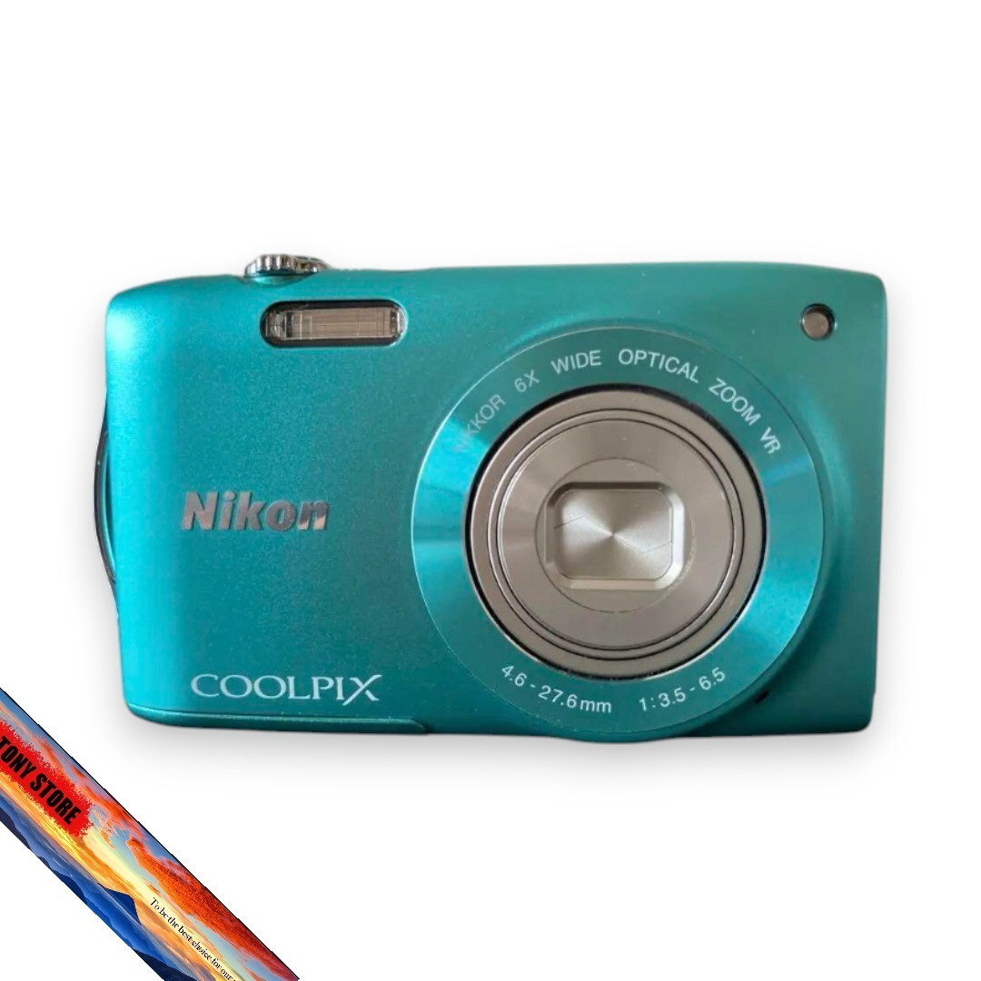 3437 Nikon COOLPIX S3300 ミントグリーン 【デジカメ】 Amazon | Nikon デジタルカメラ COOLPIX (クールピクス) S3300