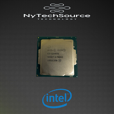 Intel Xeon E3-1240V6 3.7GHz 8MB LGA1151 CPU SR327