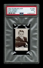 PSA 9 CARY GRANT 1940 De Beukelaer Card #1094 THE HIGHEST EVER GRADED
