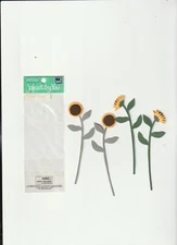 RARE Jolee's by You 3-D non adhesive Embellishment SUNFLOWERS FREE SHIP! 56464