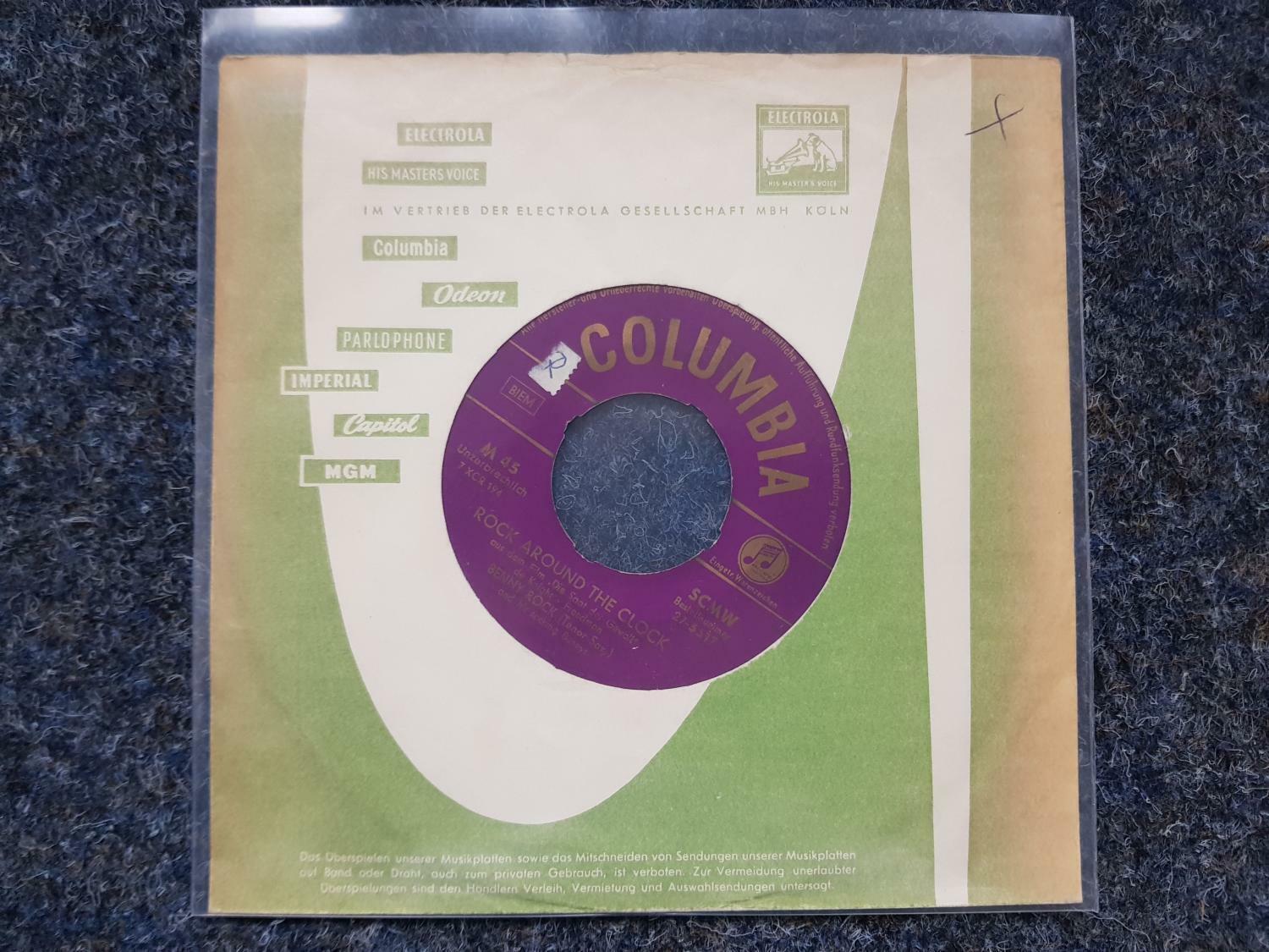 7"" Single Vinyl Benny Rock - Rock around the clock/ Rock Boogie GERMANY