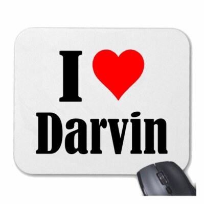 MOUSEPAD Mauspad I Love Darvin Ich Liebe Darvin