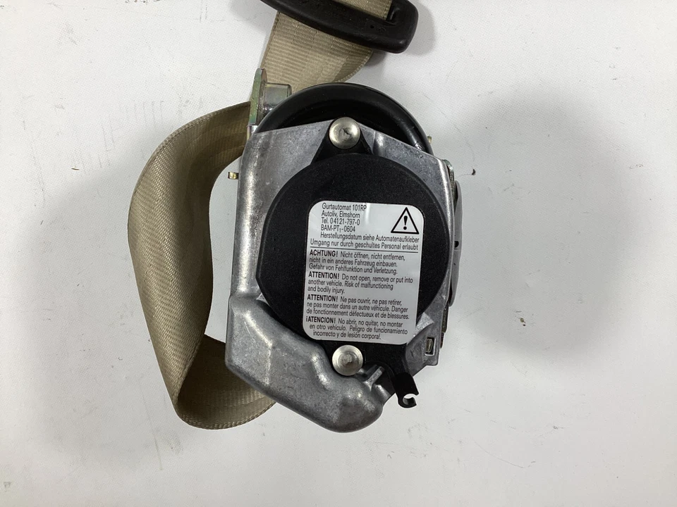 Cinturón de seguridad trasero izquierdo Audi A4 2008-2012 - 609207700, 000-090H OEM. Foto 3 de 4