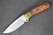 Busse Custom Game Warden 2 .175” Satin INFI, Canvas G-rexed Red Marble Stone