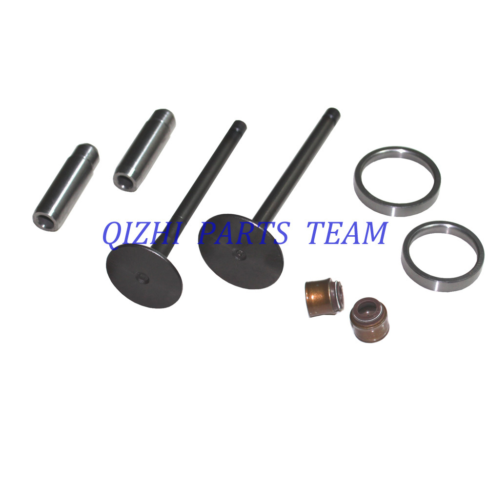 アクセサリー isi New Engine Intake&Exhaust Valve,Seats,Guide,Seal for Isuzu 4JB1
