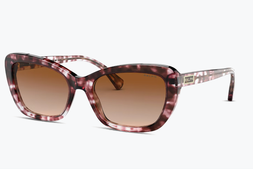 NEW RALPH LAUREN RA5264 5845/13 HAVANA BROWN AUTHENTIC SUNGLASSES 55-18-140 MM - Picture 2 of 3