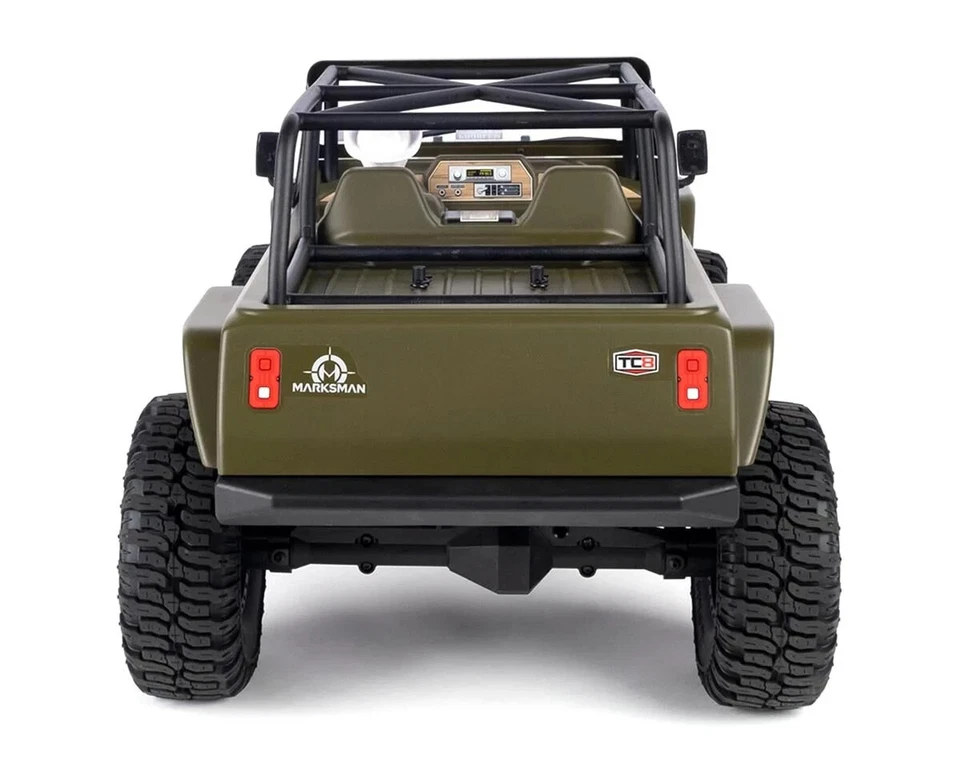 Redcat TC8 Marksman 1/8 4WD RTR Scale Rock Crawler w/2.4GHz Radio (Green) - Image 4 of 4