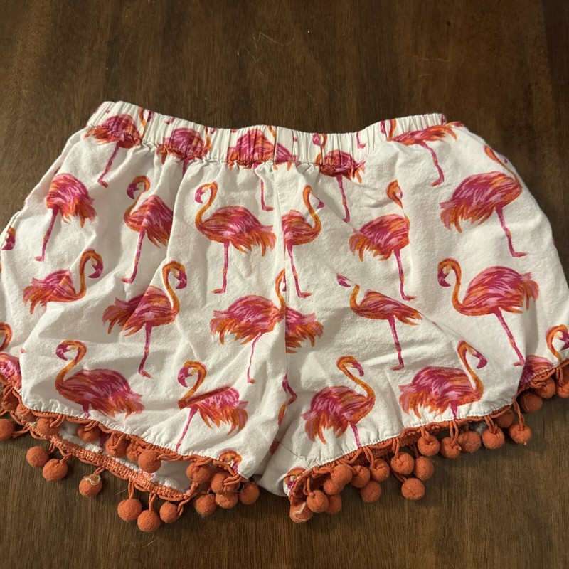 Masalakids Girl Size 8 Years Flamingo Shorts