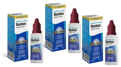B&L Boston Advance Cleaner Kontaktlinsenreiniger harte Linsen, Big-Pack 3 x 30ml
