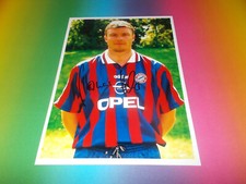 Thomas Helmer Bayern Munich signed autograph on 20x28 photo in person