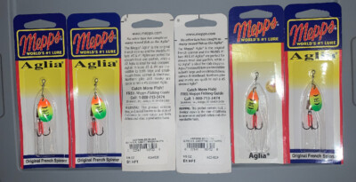 6 Packs Mepps Aglia 1/8OZ B1 HFT