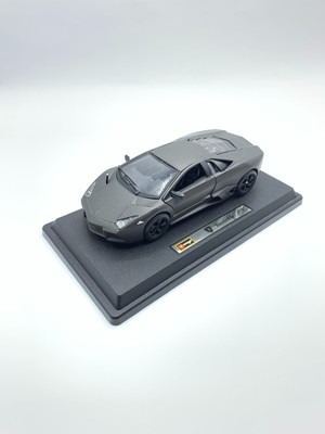 LAMBORGHINI REVENTON 2007 GRIGIO BARRA 1:24 Burago Auto Stradali Die Cast